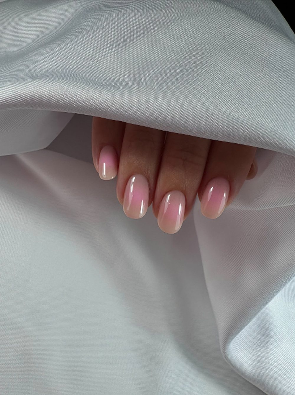 Degradado rosa suave — Kalí Estudio de Uñas