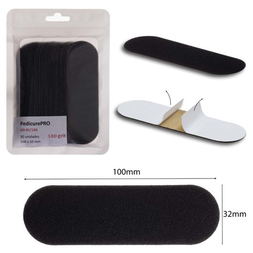 Adhesivos desechables para Base de Pedicura (PedicurePRO) AD-01-80/100/180/240