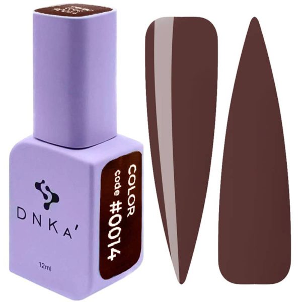 Esmalte semipermanente DNKA - 0014 - 7 ML - CHOCOLATE