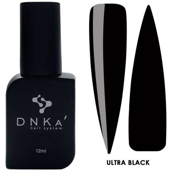 Esmalte semipermanente DNKA - Ultra negro - 12 ML