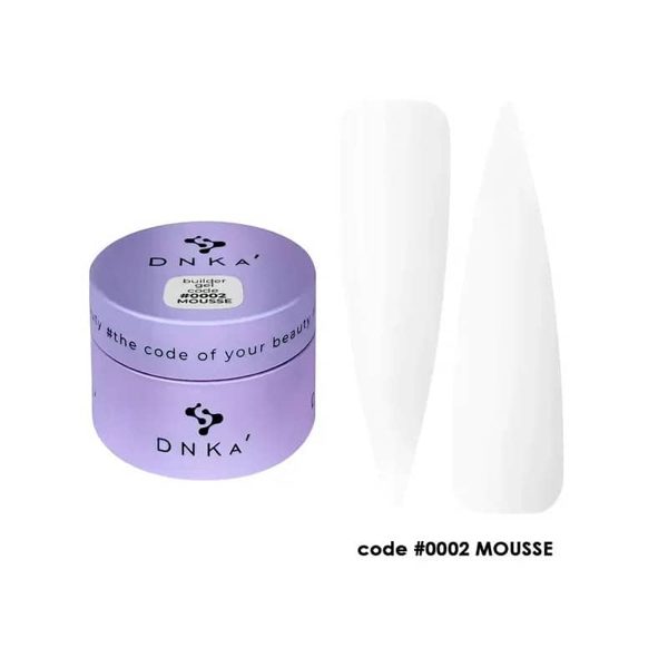 Gel builder MOUSSE DNKA - 0002 - LECHOSO - 30ML