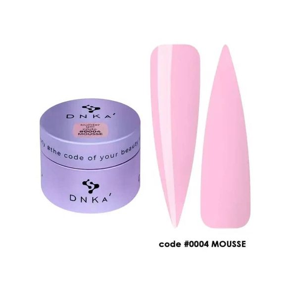 Gel builder MOUSSE DNKA - 0004 - ROSA - 30ML