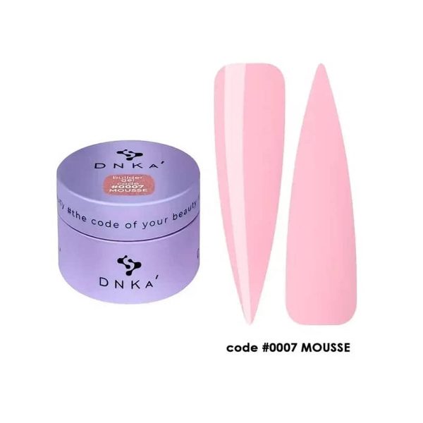 Gel builder MOUSSE DNKA - 0007 - ROSA - 30ML