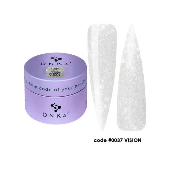 Gel builder VISION DNKA - 0037 - 30ML - GEL CONSTRUCTOR CON GLITTER