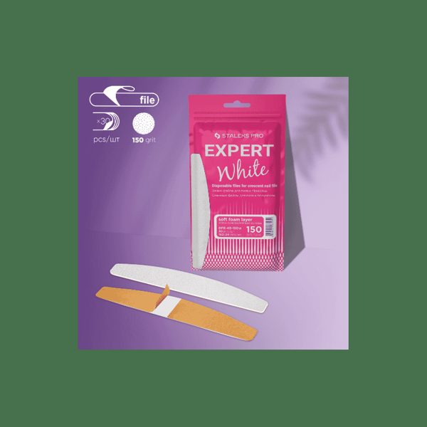Lima media luna desechable para base metálica Expert Staleks Pro...